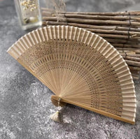 Eventail espagnol en bois