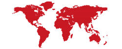 carte du monde éventails