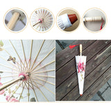 Ombrelle japonaise pétale de fleurs détails