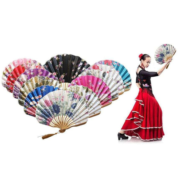 eventail chinois face femme