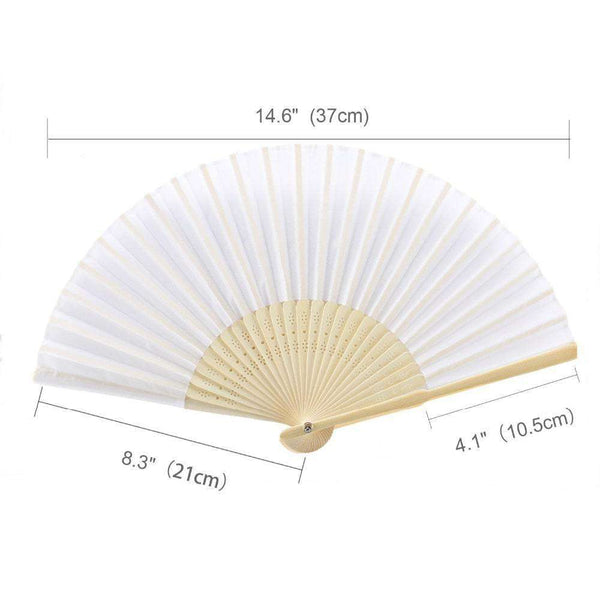 eventaille à décorer blanc