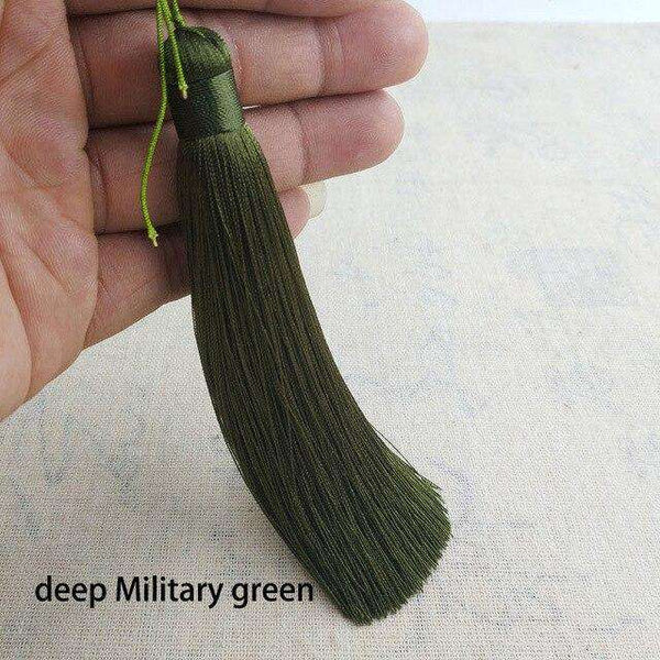 gland décoratif vert militaire 