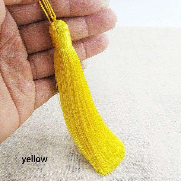 gland décoratif jaune