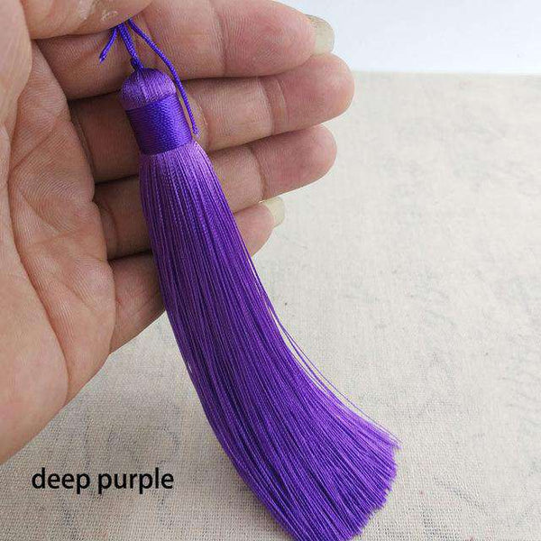 gland décoratif violet