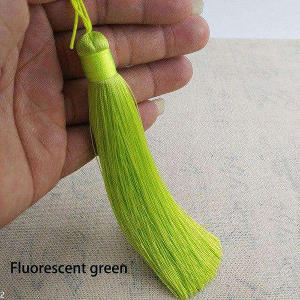 gland décoratif veert jaune fluo