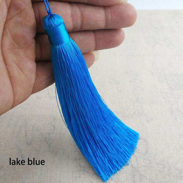gland décoratif bleu lac