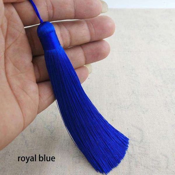 gland décoratif bleu roi